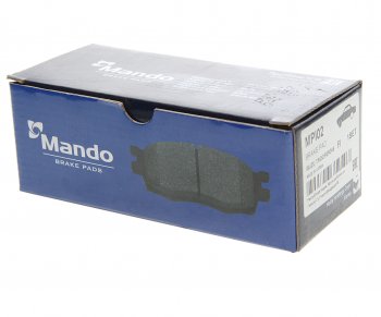 1 279 р. Колодки тормозные OPEL Frontera (92-98) ISUZU Trooper (84-91) передние (4шт.) MANDO MANDO mpi02 MANDO mpi02  с доставкой в г. Майкоп. Увеличить фотографию 2