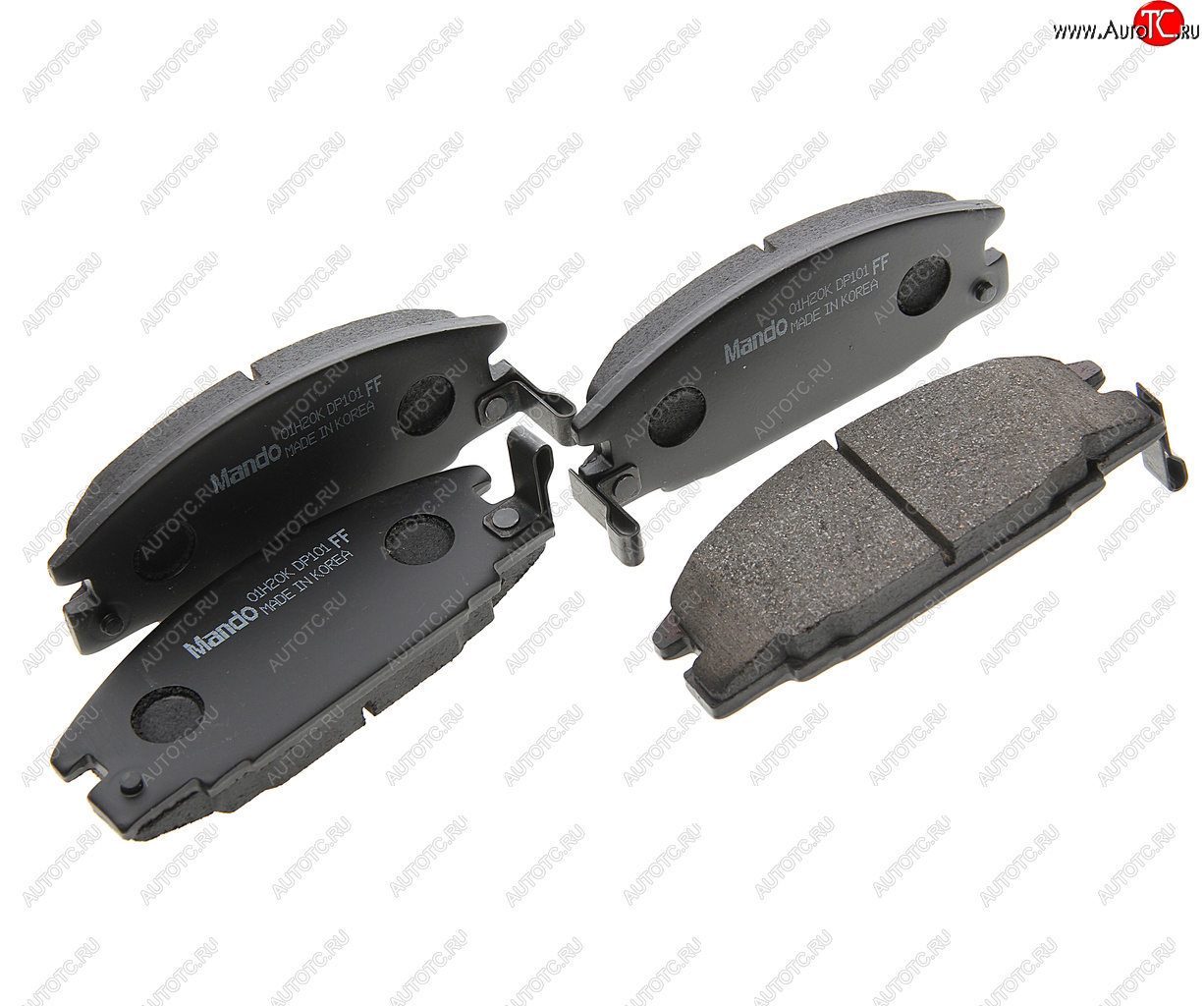 1 279 р. Колодки тормозные OPEL Frontera (92-98) ISUZU Trooper (84-91) передние (4шт.) MANDO MANDO mpi02 MANDO mpi02  с доставкой в г. Майкоп