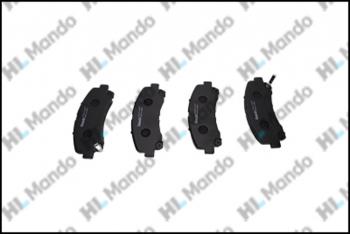 1 599 р. Колодки тормозные CHEVROLET Trailblazer (12-) ISUZU D-Max (06-) передние (4шт.) MANDO MANDO mpi04 MANDO mpi04  с доставкой в г. Майкоп. Увеличить фотографию 1