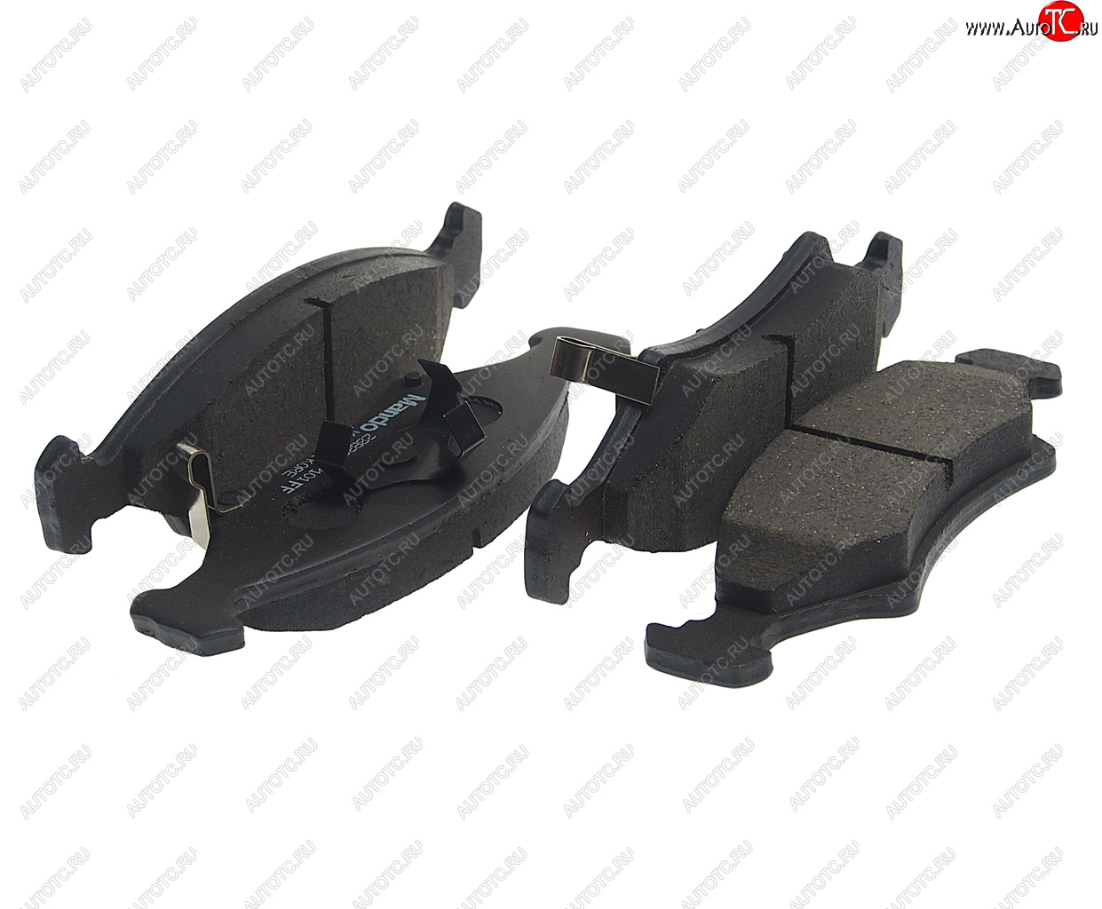 1 589 р. Колодки тормозные KIA Sephia (97-) передние (4шт.) MANDO MANDO mpk05 MANDO mpk05  с доставкой в г. Майкоп