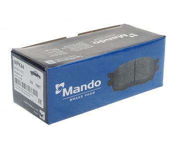 2 859 р. Колодки тормозные передние R15 (4шт.) MANDO Hyundai Sonata LF рестайлинг (2017-2019)  с доставкой в г. Майкоп. Увеличить фотографию 2