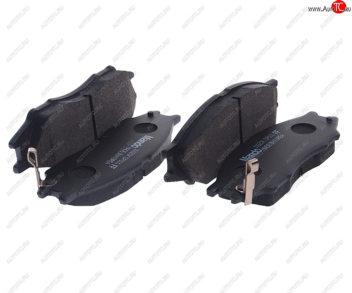 939 р. Колодки тормозные передние (4шт.) MANDO Nissan Almera Classic седан B10 (2006-2013)  с доставкой в г. Майкоп