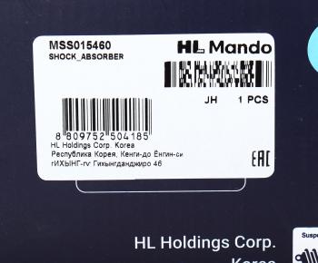 4 499 р. Амортизатор HONDA CR-V (95-02) передний левыйправый газовый MANDO MANDO mss015460  с доставкой в г. Майкоп. Увеличить фотографию 4