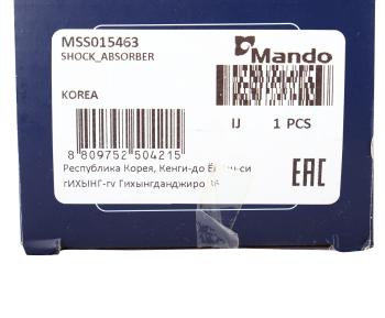 4 199 р. Амортизатор VOLVO S80 (00-) задний левыйправый газовый MANDO MANDO mss015463  с доставкой в г. Майкоп. Увеличить фотографию 4