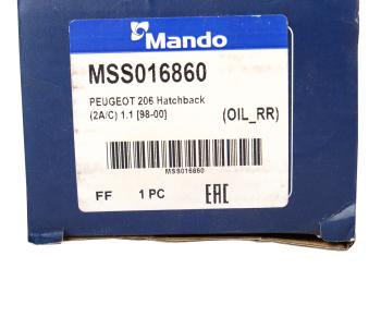 2 279 р. Амортизатор PEUGEOT 206 (99-) задний левыйправый газовый MANDO MANDO mss016860  с доставкой в г. Майкоп. Увеличить фотографию 3