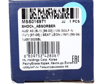 4 099 р. Амортизатор VW Golf 4,Jetta 4 задний левый/правый газовый MANDO MANDO mss016971 MANDO mss016971  с доставкой в г. Майкоп. Увеличить фотографию 4