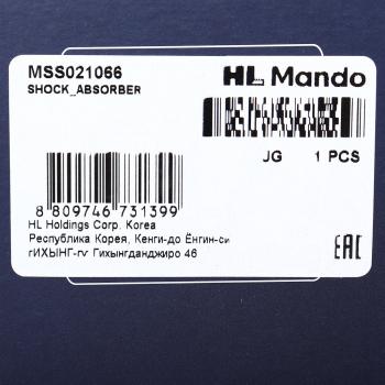 4 499 р. Амортизатор CITROEN Berlingo (96-) передний левый газовый MANDO MANDO mss021066 MANDO mss021066  с доставкой в г. Майкоп. Увеличить фотографию 4