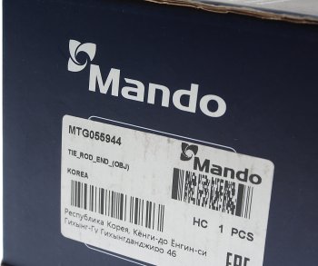 1 999 р. Наконечник рулевой тяги MAN правый MANDO MANDO mtg055944  с доставкой в г. Майкоп. Увеличить фотографию 4