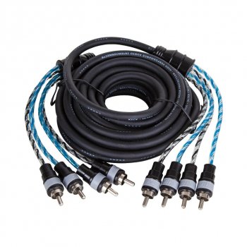 1 789 р. Кабель RCA 4х4 5м KICX KICX mtr 45  с доставкой в г. Майкоп. Увеличить фотографию 4