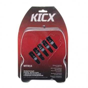 1 879 р. Кабель RCA 5х5 5м KICX KICX mtr 55  с доставкой в г. Майкоп. Увеличить фотографию 1
