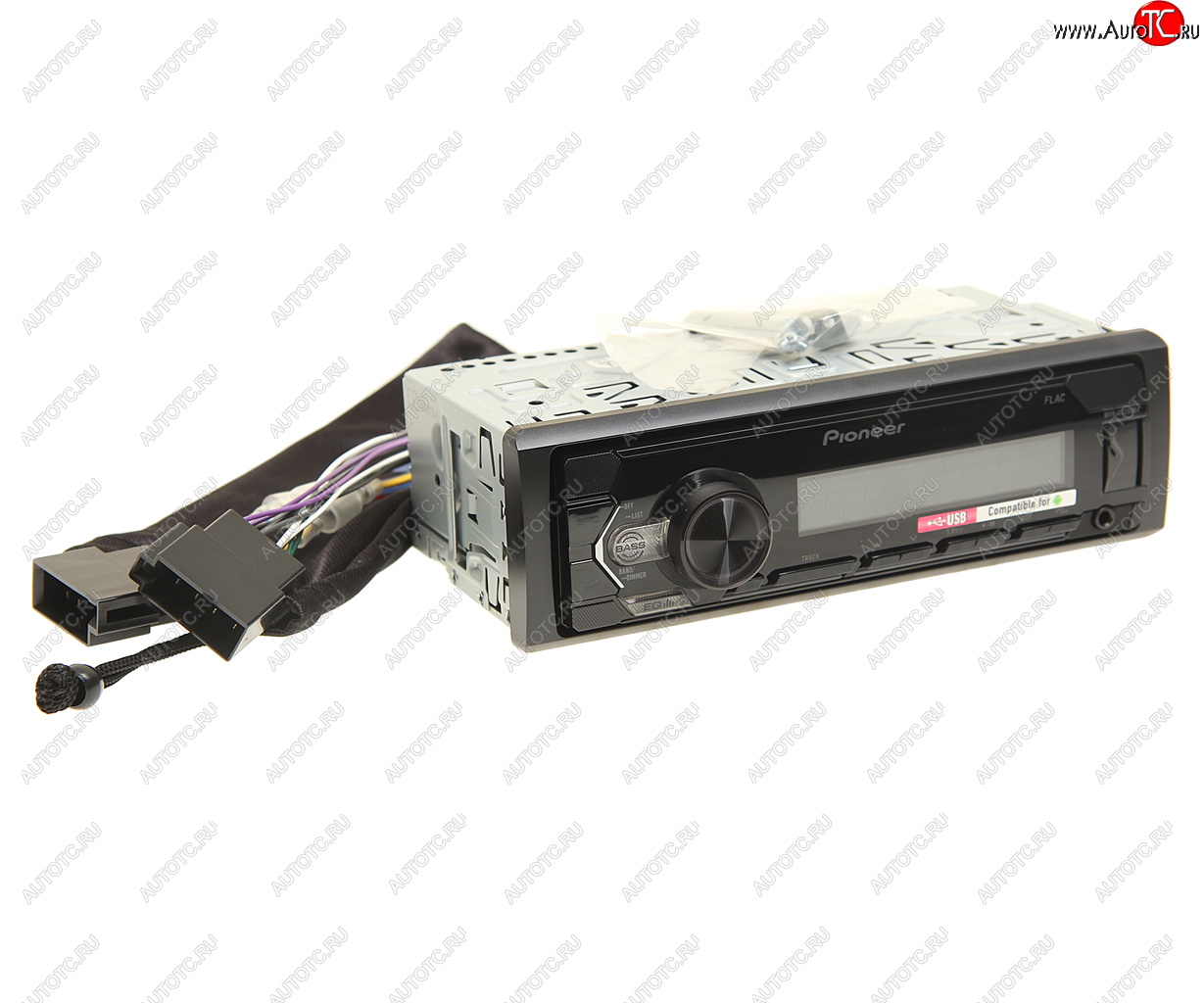 8 499 р. Магнитола автомобильная 1DIN PIONEER PIONEER mvh-s120uba  с доставкой в г. Майкоп
