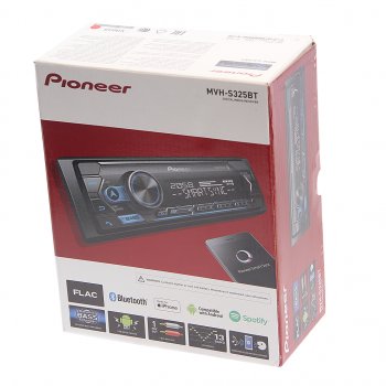 11 999 р. Магнитола автомобильная 1DIN PIONEER PIONEER mvh-s325bt  с доставкой в г. Майкоп. Увеличить фотографию 5