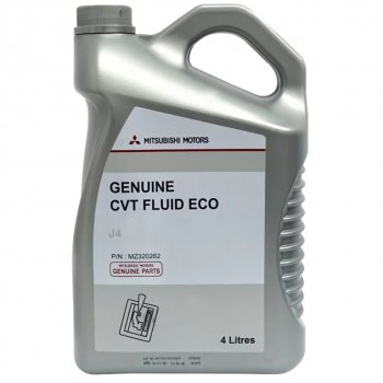 9 649 р. Масло трансмиссионное MITSUBISHI CVT Fluid Eco J4 4л OE MITSUBISHI mz320262  с доставкой в г. Майкоп. Увеличить фотографию 1