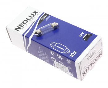 43 р. Лампа 12V C5W SV8.5-8 36мм 45лм Standard NEOLUX NEOLUX n239  с доставкой в г. Майкоп. Увеличить фотографию 1