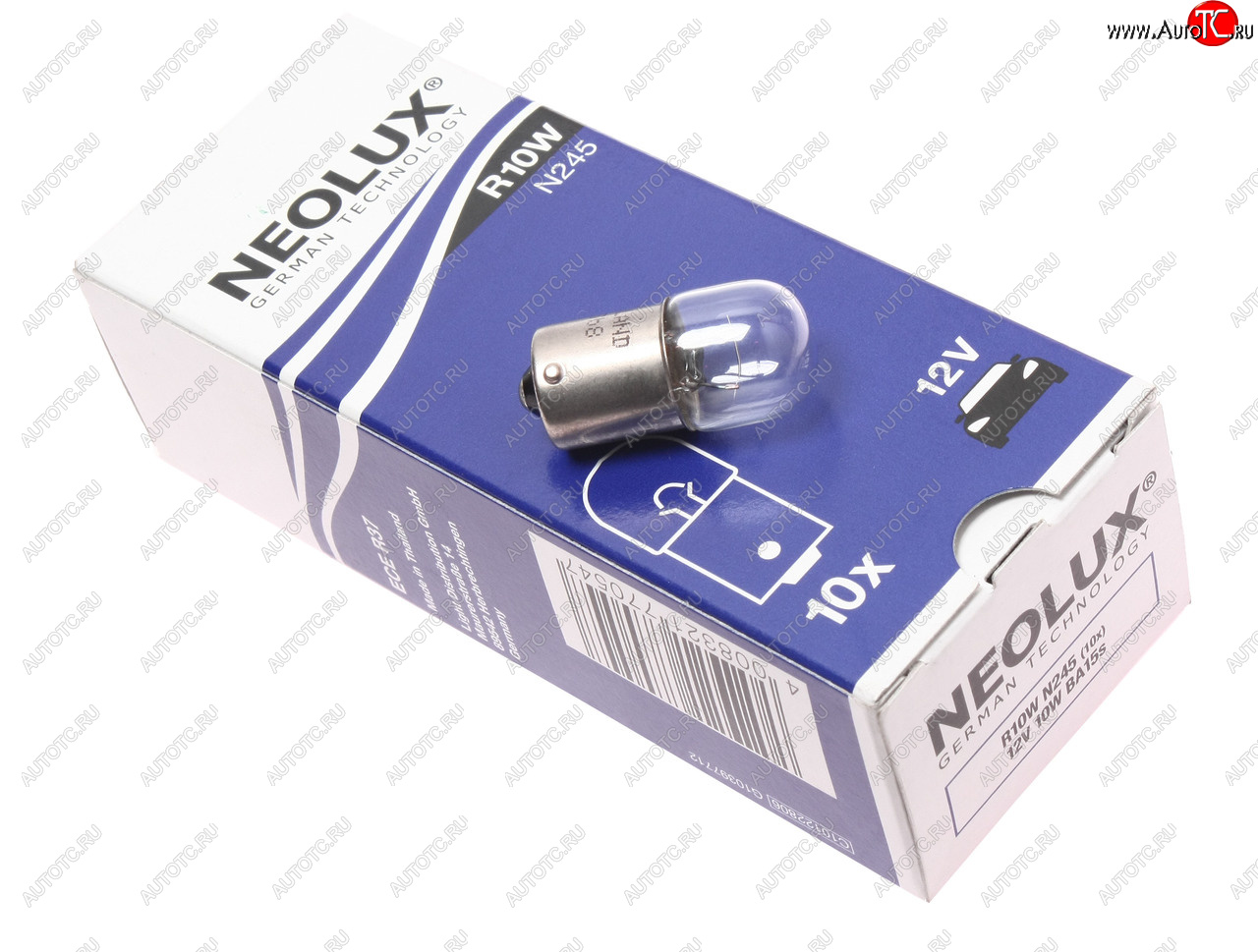 40 р. Лампа 12V R10W BA15s 125лм Standard NEOLUX NEOLUX n245  с доставкой в г. Майкоп