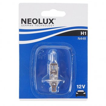 189 р. Лампа 12V H1 55W P14.5s 3200K 1550лм блистер (1шт.) Standard NEOLUX NEOLUX n448-01b  с доставкой в г. Майкоп. Увеличить фотографию 1