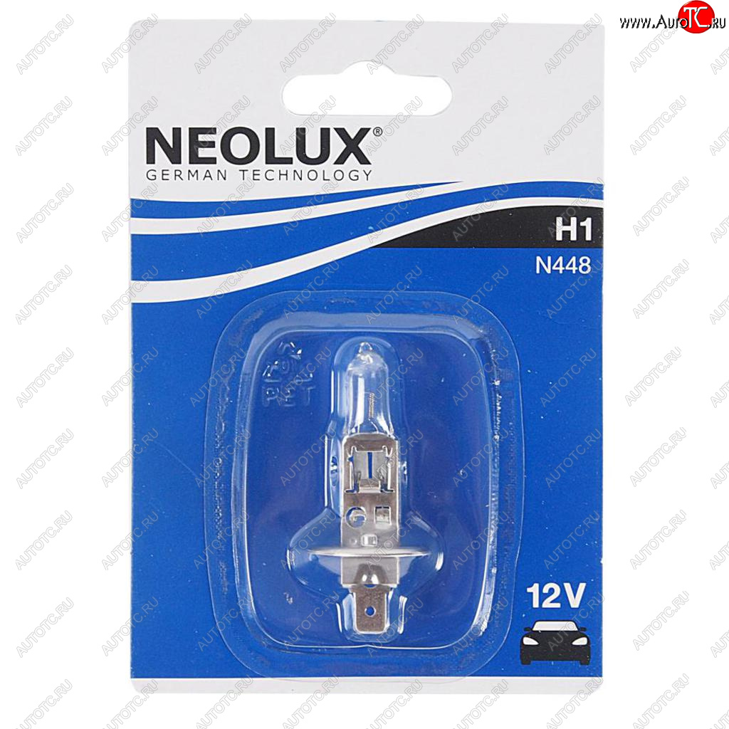 189 р. Лампа 12V H1 55W P14.5s 3200K 1550лм блистер (1шт.) Standard NEOLUX NEOLUX n448-01b  с доставкой в г. Майкоп