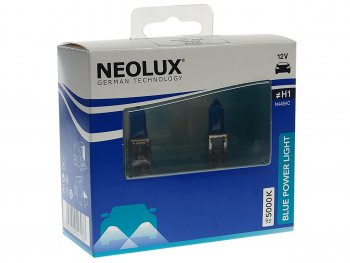 829 р. Лампа 12V H1 80W P14.5s 5000К 1550лм бокс (2шт.) Blue Power Light NEOLUX NEOLUX n448hc-2scb NEOLUX n448hc-2scb  с доставкой в г. Майкоп. Увеличить фотографию 1