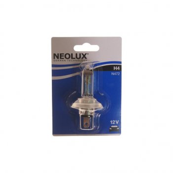 299 р. Лампа 12V H4 6055W P43t 16501000лм блистер (1шт.) Standard NEOLUX NEOLUX n472-01b  с доставкой в г. Майкоп. Увеличить фотографию 1