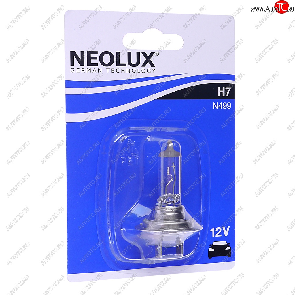 297 р. Лампа 12V H7 55W PX26d 1500лм блистер (1шт.) Standard NEOLUX NEOLUX n499-01b  с доставкой в г. Майкоп