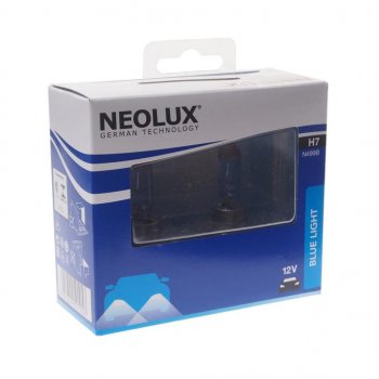 1 239 р. Лампа 12V H7 55W PX26d 1500лм бокс (2шт.) Blue Light NEOLUX NEOLUX n499b-2scb  с доставкой в г. Майкоп. Увеличить фотографию 1