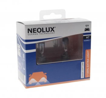 1 299 р. Лампа 12V H7 55W PX26d +130% 1500лм бокс (2шт.) Extra Light NEOLUX NEOLUX n499el1-2scb  с доставкой в г. Майкоп. Увеличить фотографию 1