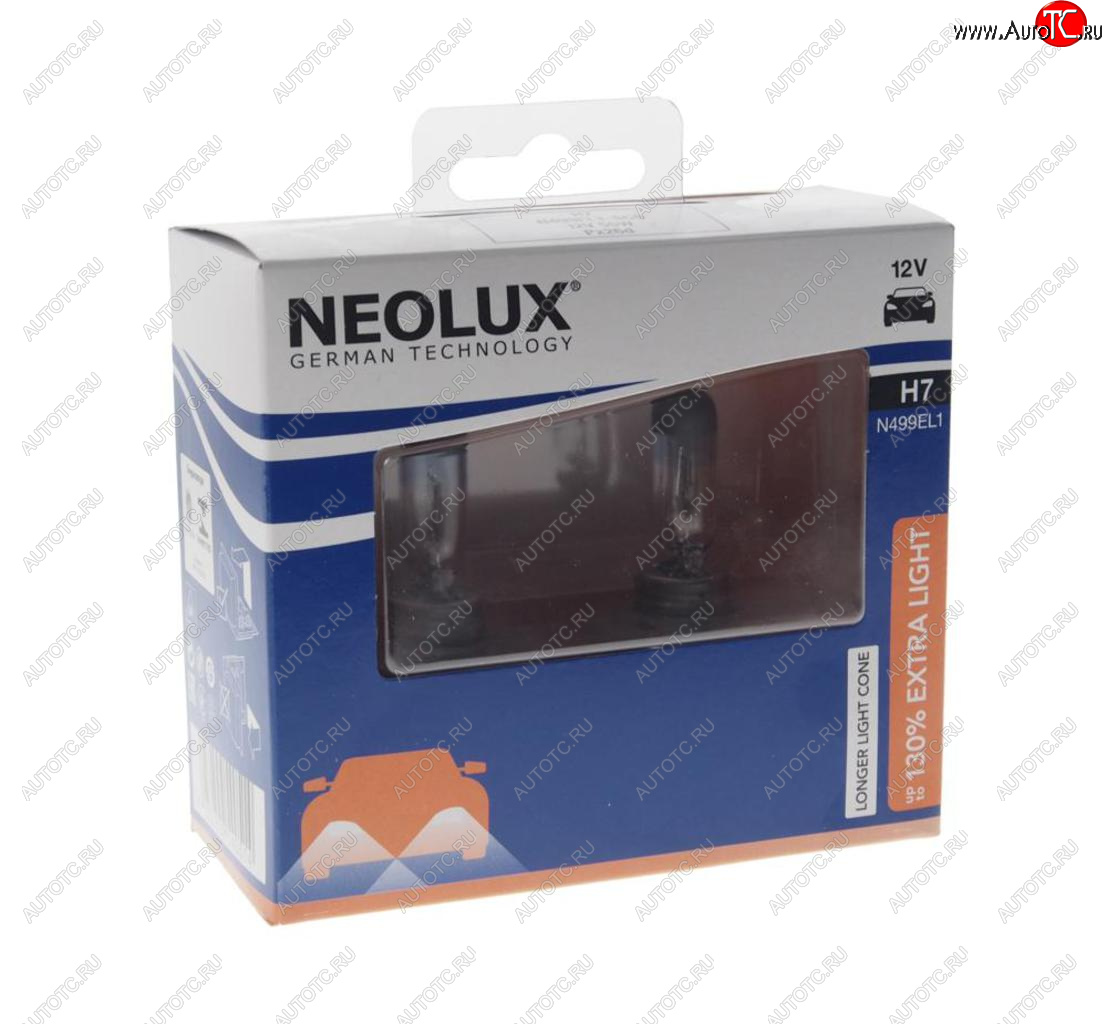 1 299 р. Лампа 12V H7 55W PX26d +130% 1500лм бокс (2шт.) Extra Light NEOLUX NEOLUX n499el1-2scb  с доставкой в г. Майкоп