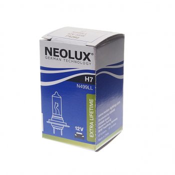 369 р. Лампа 12V H7 55W PX26d 1500лм Extra Lifetime NEOLUX NEOLUX n499ll  с доставкой в г. Майкоп. Увеличить фотографию 2