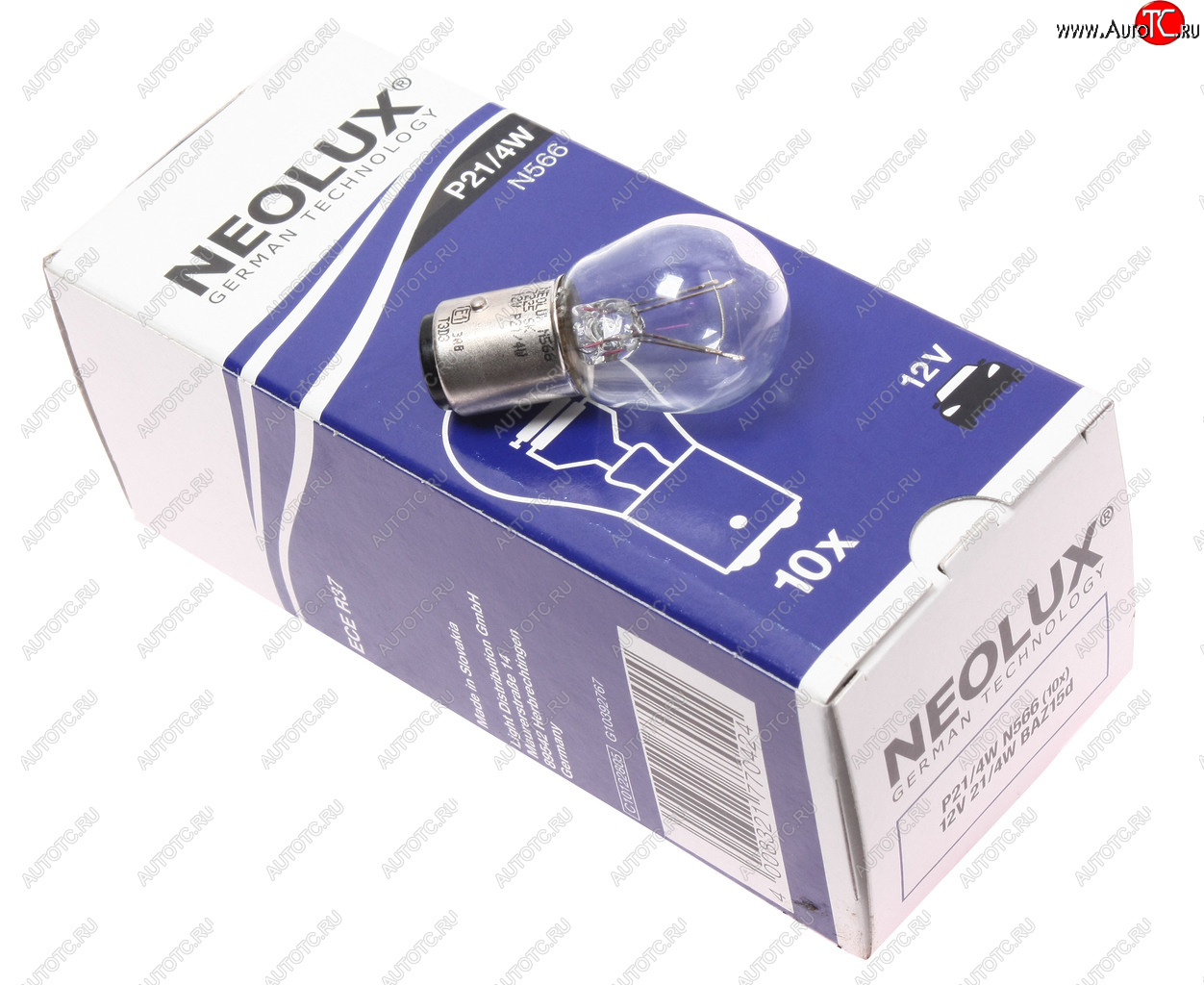 88 р. Лампа 12V P214W BAZ15d 44015лм Standard NEOLUX NEOLUX n566  с доставкой в г. Майкоп
