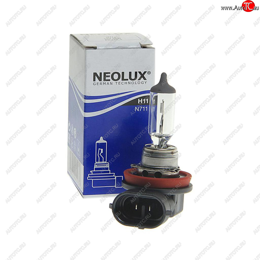 479 р. Лампа 12V H11 55W PGJ19-2 3200K 1350лм Standard NEOLUX NEOLUX n711  с доставкой в г. Майкоп