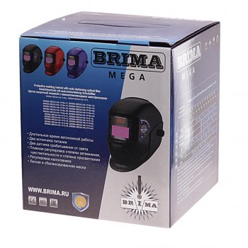 2 199 р. Маска сварщика регулировка затемнения (хамелеон) BRIMA BRIMA на-1113  с доставкой в г. Майкоп. Увеличить фотографию 3