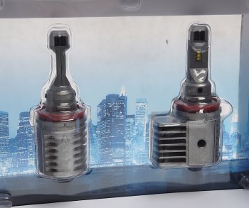 5 649 р. Лампа светодиодная 12V H11H16H8H9 PGJ19-2 бокс (2шт.) MTF MTF nah11k4  с доставкой в г. Майкоп. Увеличить фотографию 2
