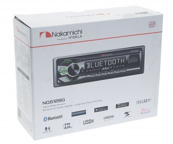 2 599 р. Магнитола автомобильная 1DIN NAKAMICHI NAKAMICHI nak-nq512bg NAKAMICHI nak-nq512bg  с доставкой в г. Майкоп. Увеличить фотографию 4