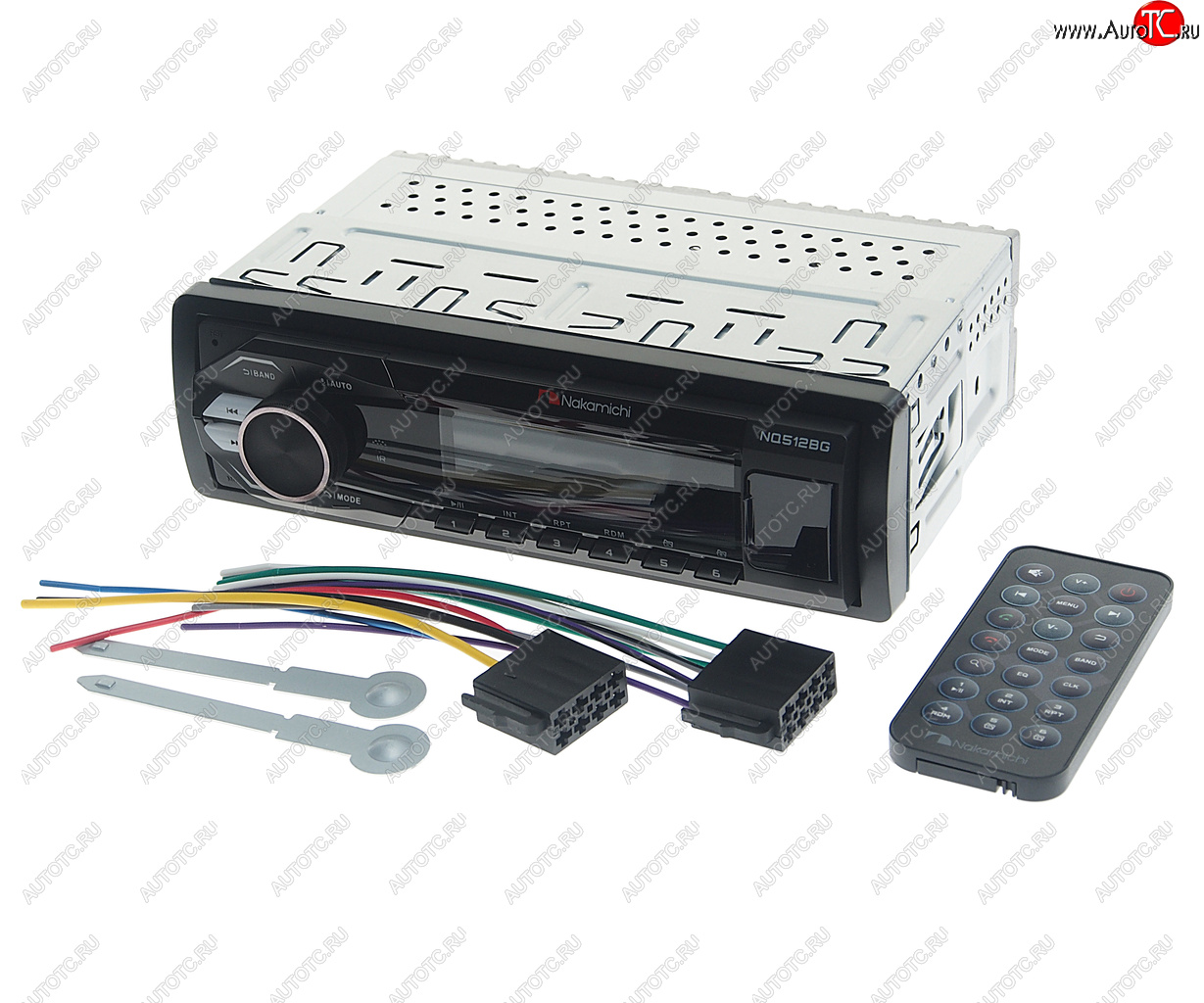 2 599 р. Магнитола автомобильная 1DIN NAKAMICHI NAKAMICHI nak-nq512bg NAKAMICHI nak-nq512bg  с доставкой в г. Майкоп