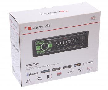 2 699 р. Магнитола автомобильная 1DIN NAKAMICHI NAKAMICHI nak-nq513bg  с доставкой в г. Майкоп. Увеличить фотографию 4