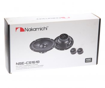 3 399 р. Колонки компонентные 6 (16см) 30Вт NAKAMICHI NAKAMICHI nak-nse-cs1618  с доставкой в г. Майкоп. Увеличить фотографию 4