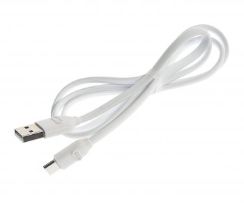 247 р. Кабель USB Type C 1м белый XO XO nb150 white  с доставкой в г. Майкоп. Увеличить фотографию 1