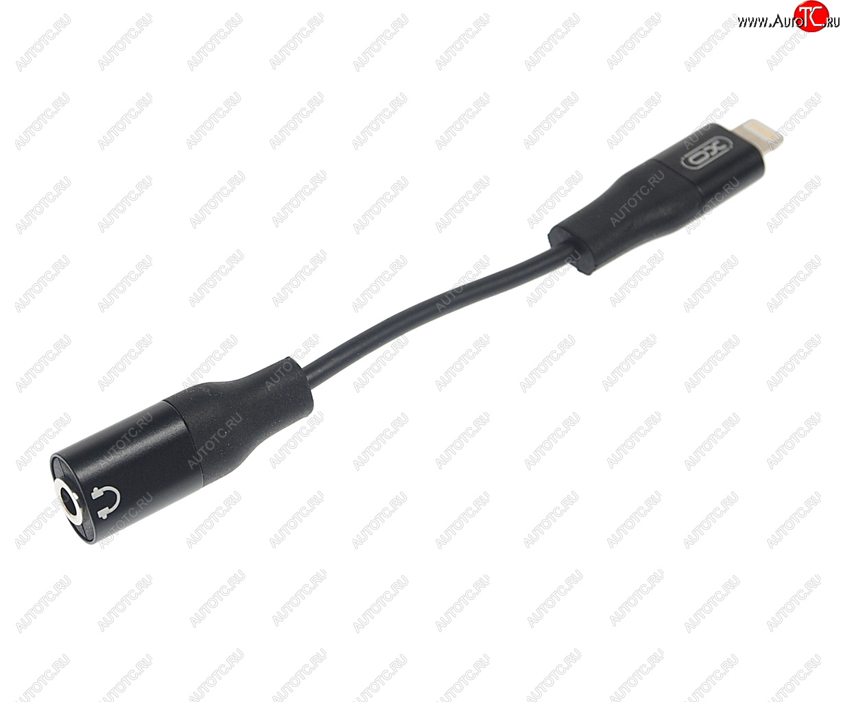 539 р. Переходник iPhone (5-) на jack 3.5 XO XO nb181a black  с доставкой в г. Майкоп
