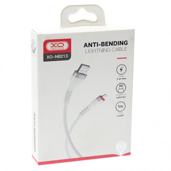 359 р. Кабель USB Type C 1м белый XO XO nb213 white  с доставкой в г. Майкоп. Увеличить фотографию 2