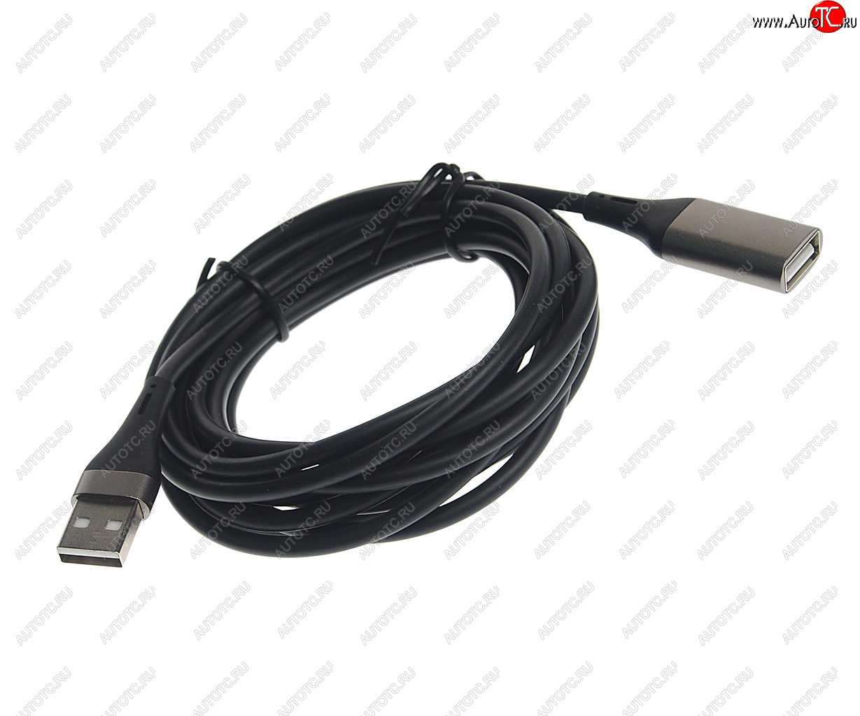 529 р. Кабель USB 3м удлинитель XO XO nb219 3m black  с доставкой в г. Майкоп