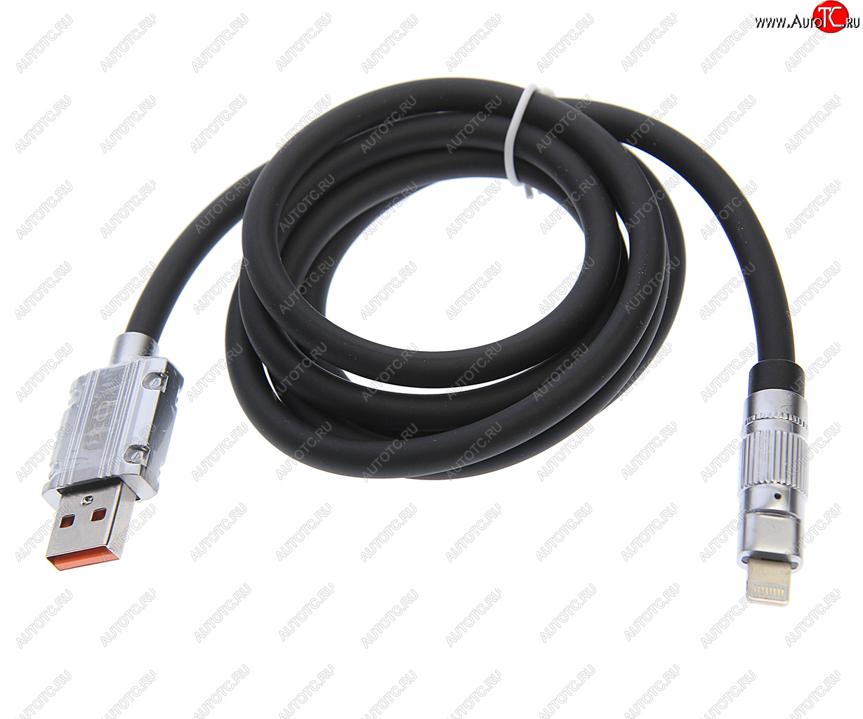 469 р. Кабель iPhone (5-) 1.2м черный XO XO nb227 black  с доставкой в г. Майкоп