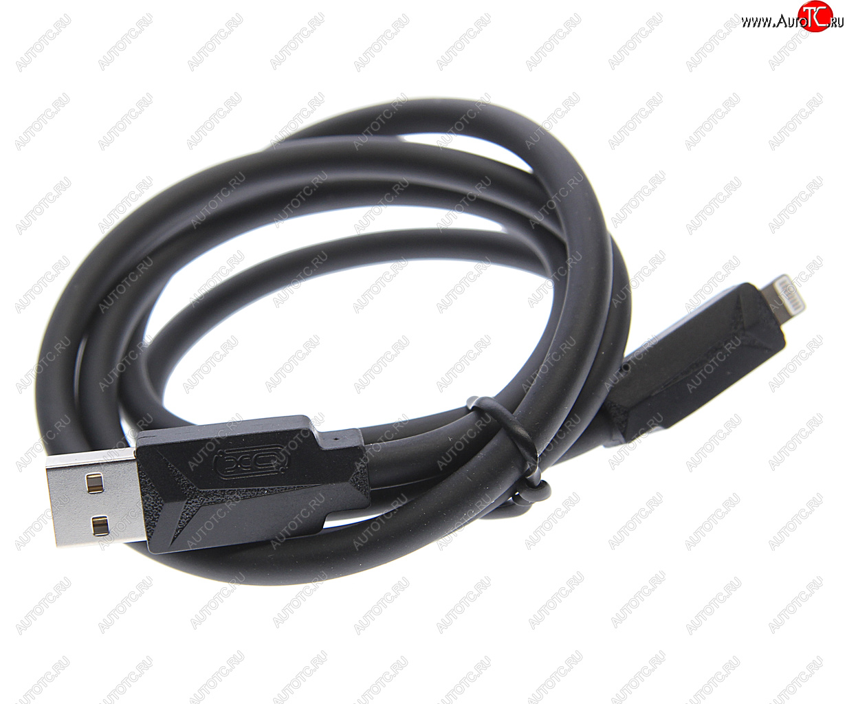 187 р. Кабель iPhone (5-) 1м черный XO XO nb232 black  с доставкой в г. Майкоп