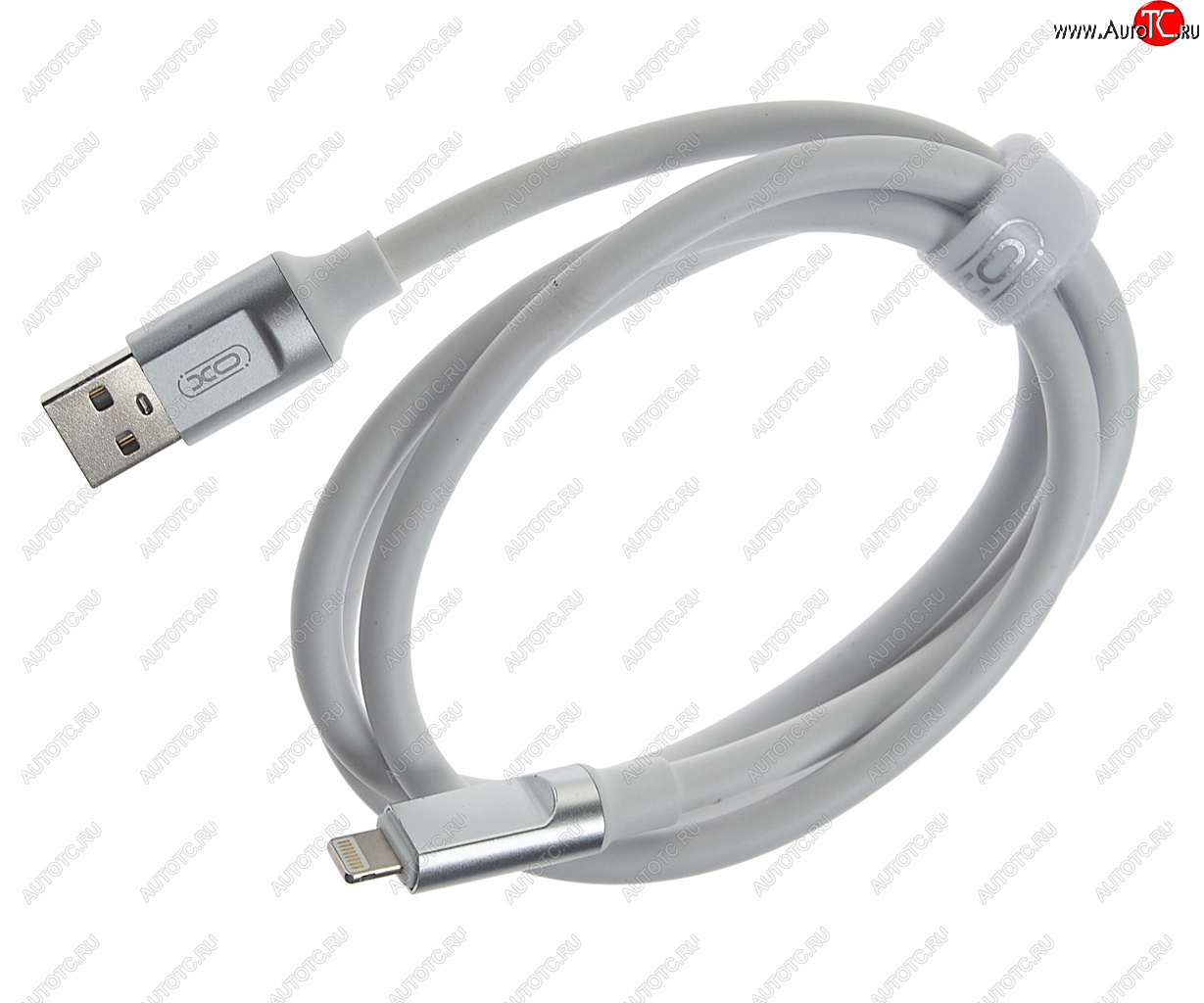 369 р. Кабель iPhone (5-) 1м XO XO nb251 white  с доставкой в г. Майкоп