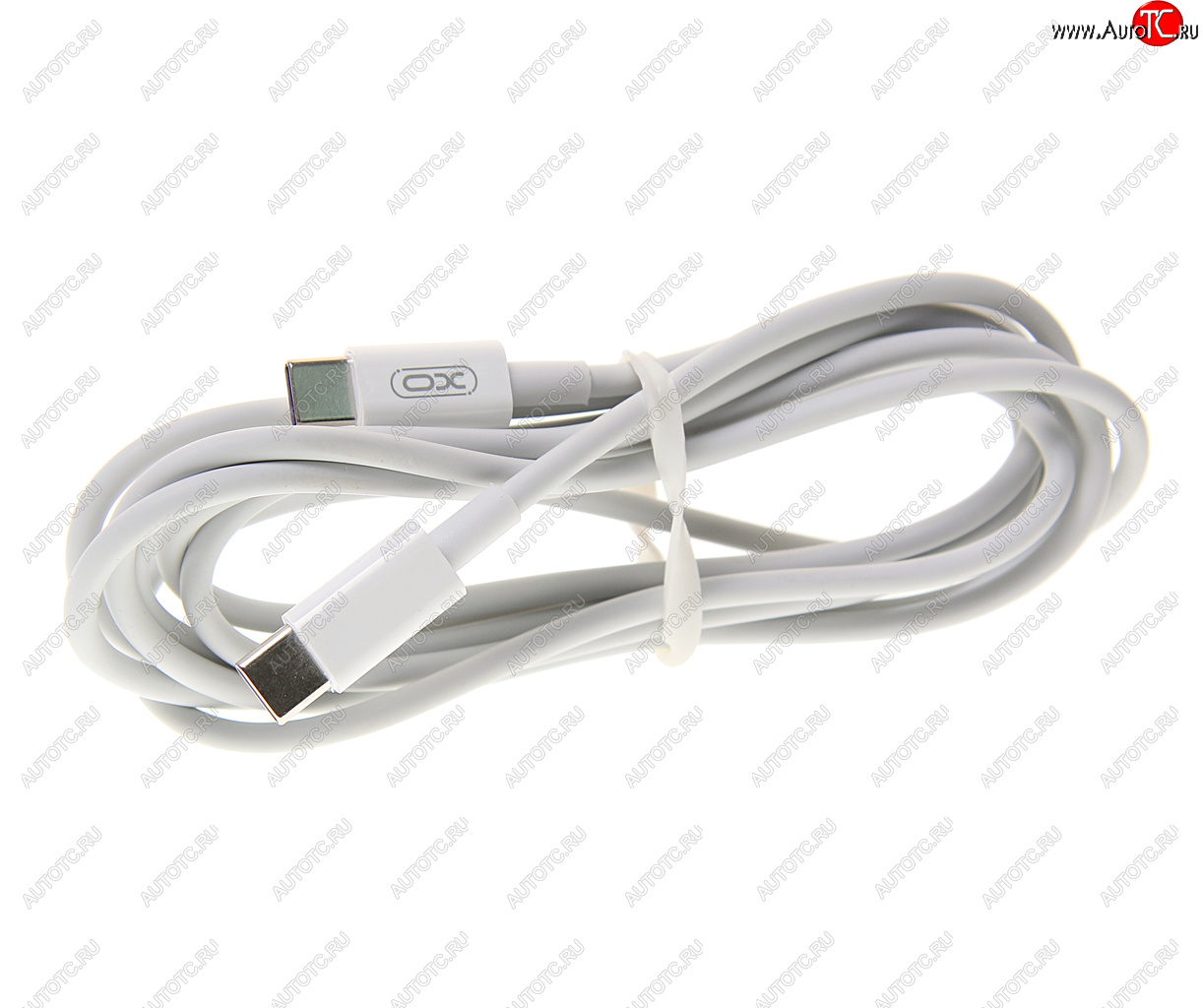 299 р. Кабель USB Type C-USB Type C 2м белый XO XO nb-q190b white  с доставкой в г. Майкоп