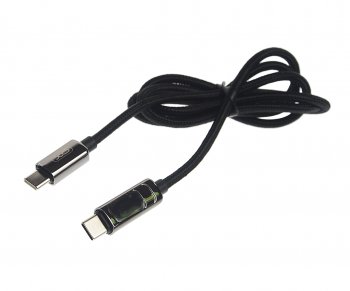 659 р. Кабель USB Type C-USB Type C 1м черный XO XO nb-q203b black XO nb-q203b black  с доставкой в г. Майкоп. Увеличить фотографию 1