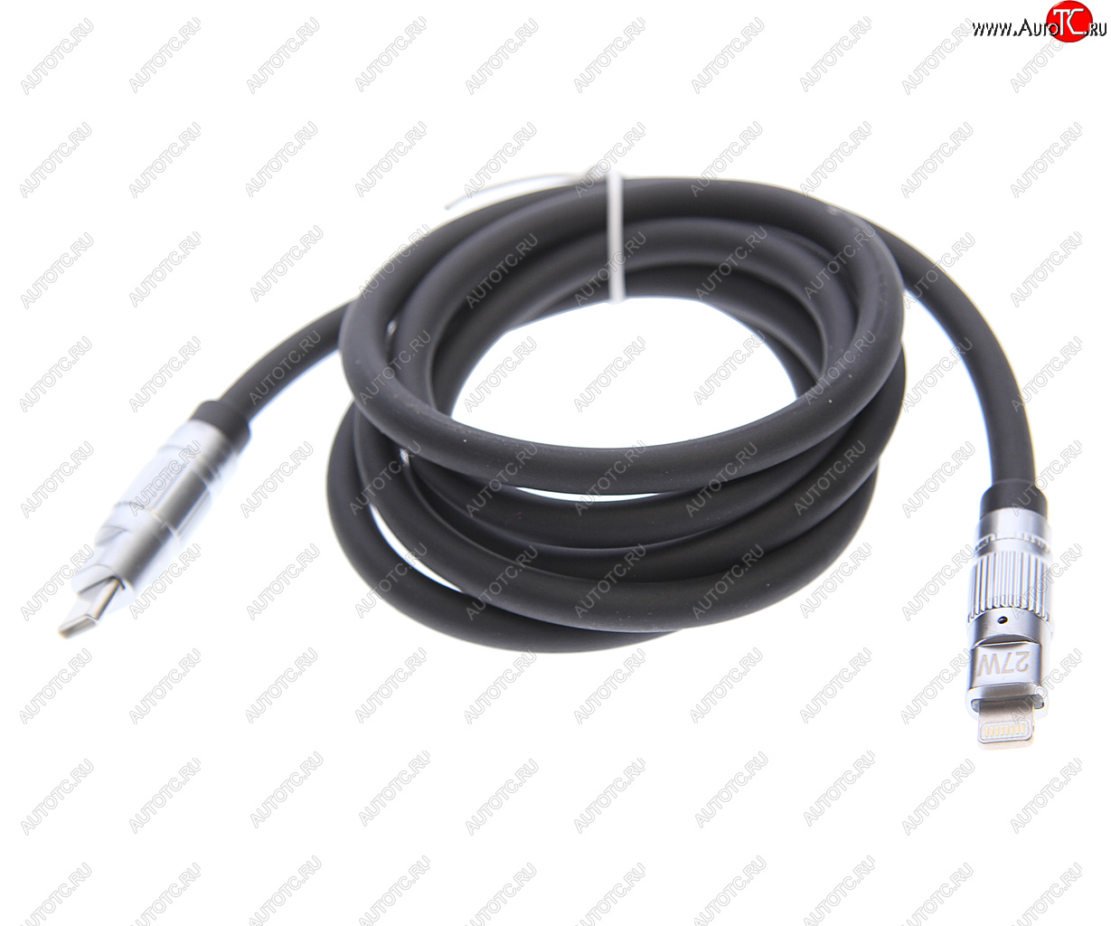 599 р. Кабель iPhone (5-)-USB Type C 1.2м черный XO XO nb-q228a black  с доставкой в г. Майкоп