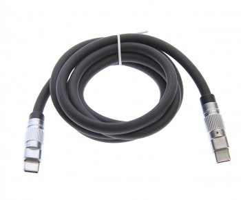 439 р. Кабель USB Type C-USB Type C 1.2м черный XO XO nb-q228b black  с доставкой в г. Майкоп. Увеличить фотографию 1
