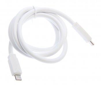227 р. Кабель USB Type C-USB Type C 1м белый XO XO nbq233b white  с доставкой в г. Майкоп. Увеличить фотографию 2