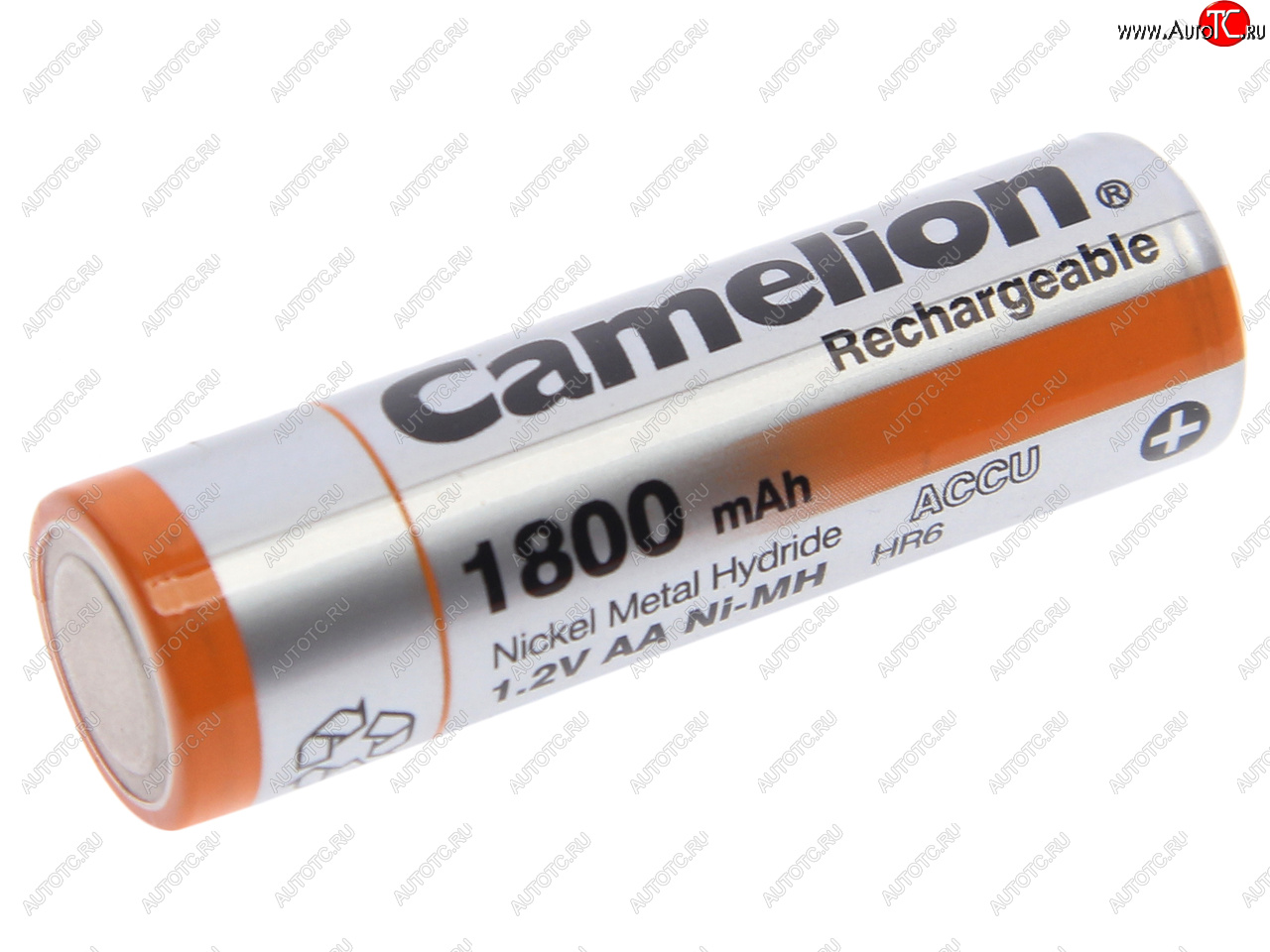 399 р. Батарейка AA HR6 1.2V аккумулятор Ni-MH 1800mAh блистер 2шт. (цена за 1шт.) CAMELION CAMELION nh-aa1800bp2  с доставкой в г. Майкоп