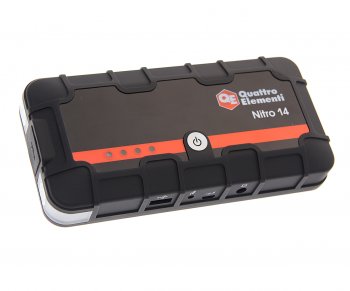8 299 р. Устройство пусковое 12V 450A 14000мА/ч (power bank) QUATTRO ELEMENTI QUATTRO ELEMENTI nitro 14 QUATTRO ELEMENTI nitro 14  с доставкой в г. Майкоп. Увеличить фотографию 3